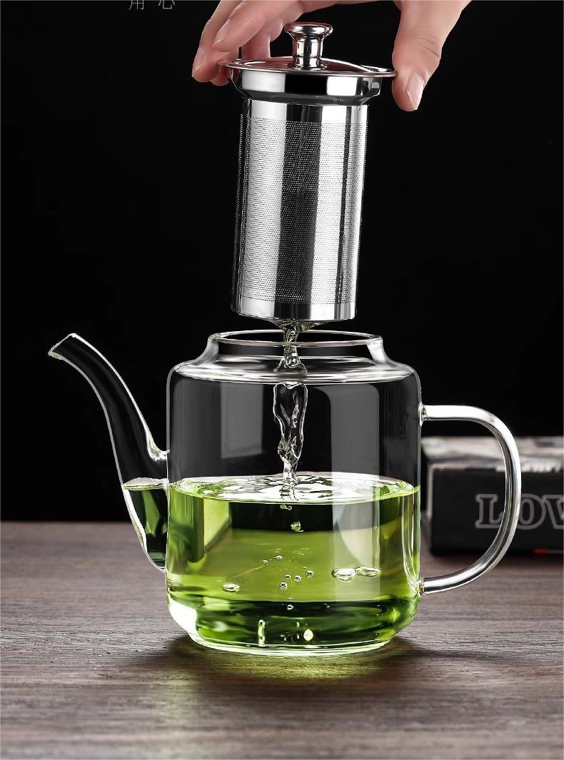 High Borosilicate Glass Teapot