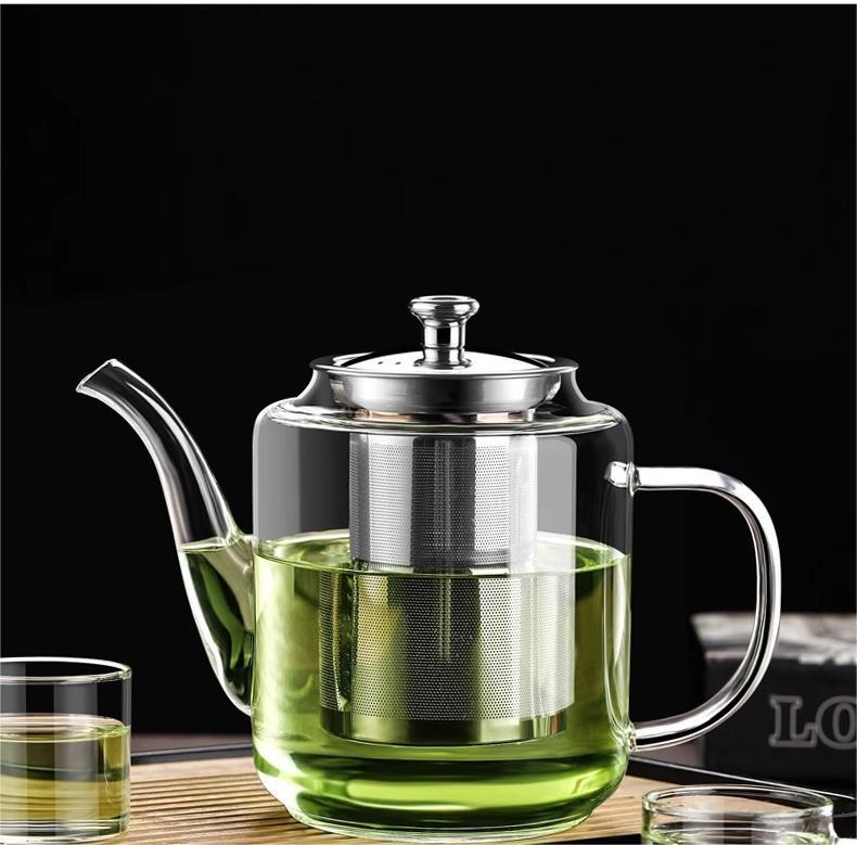 High Borosilicate Glass Teapot
