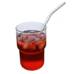Borosilicate Glass Bamboo Cold Drink Cup