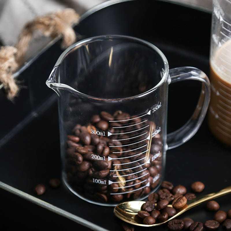 High Borosilicate Glass Kitchen Baking Measuring Cup With Scale