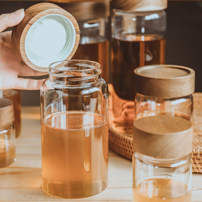 High Borosilicate Moisture-Proof Sealed Tea Storage Jar 02