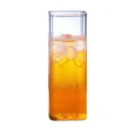 High Borosilicate Square Glass Water Cup