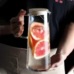 Large Capacity Borosilicate Glass Cold Water Kettle
