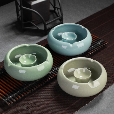 Creative Large Ceramic Household Business Ashtray 01