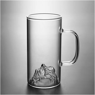 Borosilicate Glass Tea Cup With Handle
