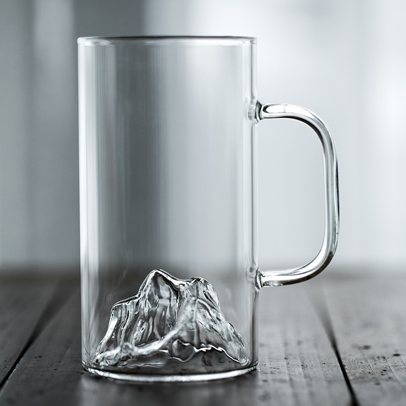 Borosilicate Glass Tea Cup With Handle