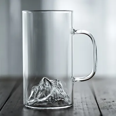 Borosilicate Glass Tea Cup With Handle 01