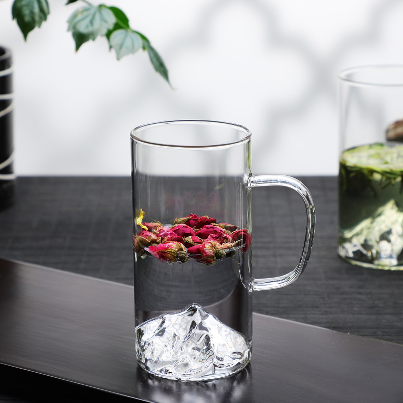 Borosilicate Glass Tea Cup With Handle