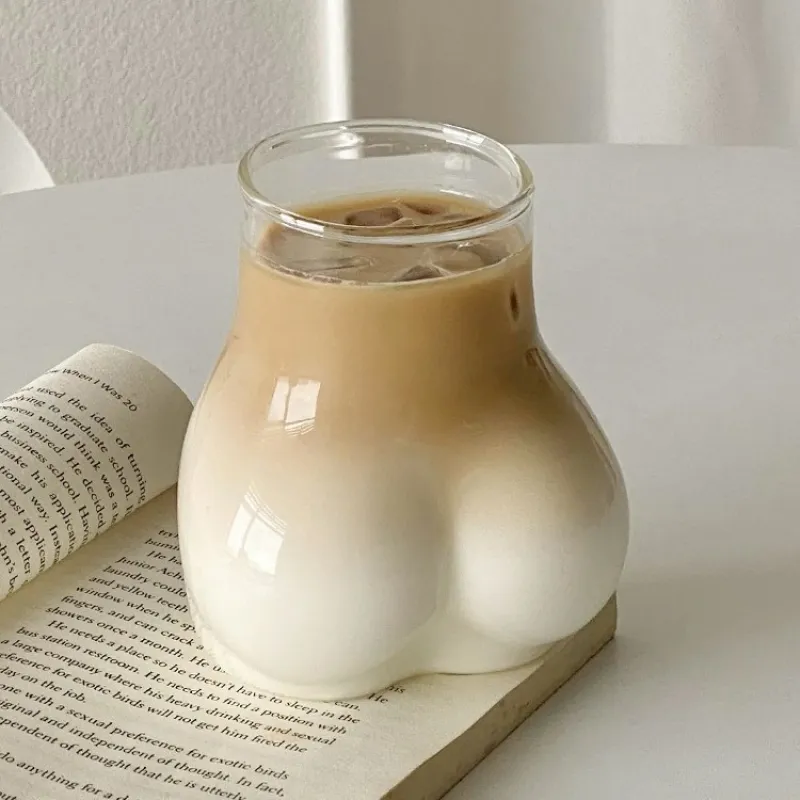 Funny Sexy Cute Butt Glass