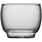 High Borosilicate Black Glass Small Teacup