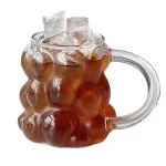 High Borosilicate Glass Grape Shape Hot And Cold Water Cup