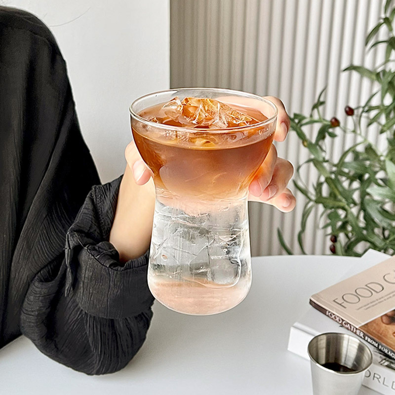 High Borosilicate Glass Iced American Coffee Cold Brew Cup