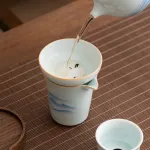 Kung Fu Tea Set Accessories Ceramic Tea Filter