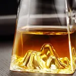 Large Square Borosilicate Glass Tea Dispenser Kung Fu Tea Cup