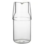 One Pot And One Cup High Borosilicate Glass Cold Water Kettle Set