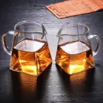 Square Bottom High Borosilicate Glass Kung Fu Tea Divider Fairness Cup