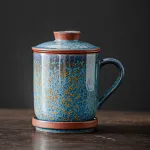 Separate Tea Office Cup Large Capacity Chinese Cup