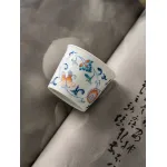 Blue And White Landscape Tea Cup Ceramic Kung Fu Tea Cup 14