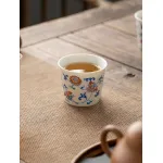 Blue And White Landscape Tea Cup Ceramic Kung Fu Tea Cup 14