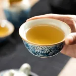 Blue And White Landscape Tea Cup Ceramic Kung Fu Tea Cup 19