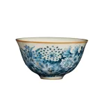 Blue And White Landscape Tea Cup Ceramic Kung Fu Tea Cup 19