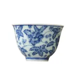 Blue And White Landscape Tea Cup Ceramic Kung Fu Tea Cup 20