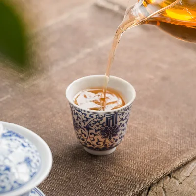 Blue And White Landscape Tea Cup Ceramic Kung Fu Tea Cup 23 01