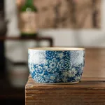 Blue And White Landscape Tea Cup Ceramic Kung Fu Tea Cup 5
