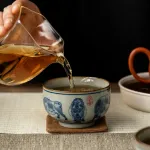 Blue And White Landscape Tea Cup Ceramic Kung Fu Tea Cup 7