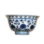 Blue And White Landscape Tea Cup Ceramic Kung Fu Tea Cup 2