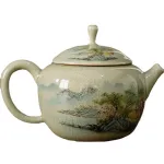 Hand-Painted Teapot Teapot High-End Single Pot Kung Fu Tea Set 21
