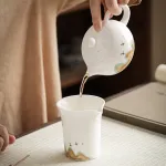 Hand-Painted Teapot Teapot High-End Single Pot Kung Fu Tea Set 10