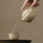 Hand-Painted Teapot Teapot High-End Single Pot Kung Fu Tea Set 12
