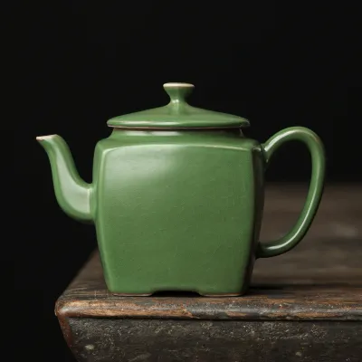 Hand-Painted Teapot Teapot High-End Single Pot Kung Fu Tea Set 13 01