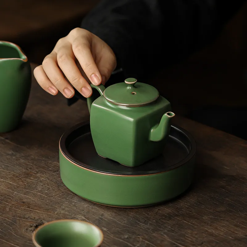 Hand-Painted Teapot Teapot High-End Single Pot Kung Fu Tea Set 13