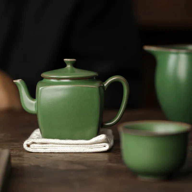 Hand-Painted Teapot Teapot High-End Single Pot Kung Fu Tea Set 13