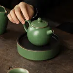 Hand-Painted Teapot Teapot High-End Single Pot Kung Fu Tea Set 14