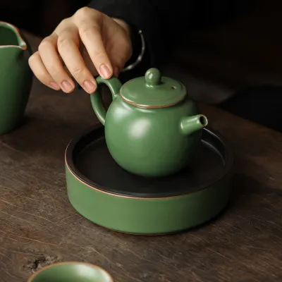 Hand-Painted Teapot Teapot High-End Single Pot Kung Fu Tea Set 14 02
