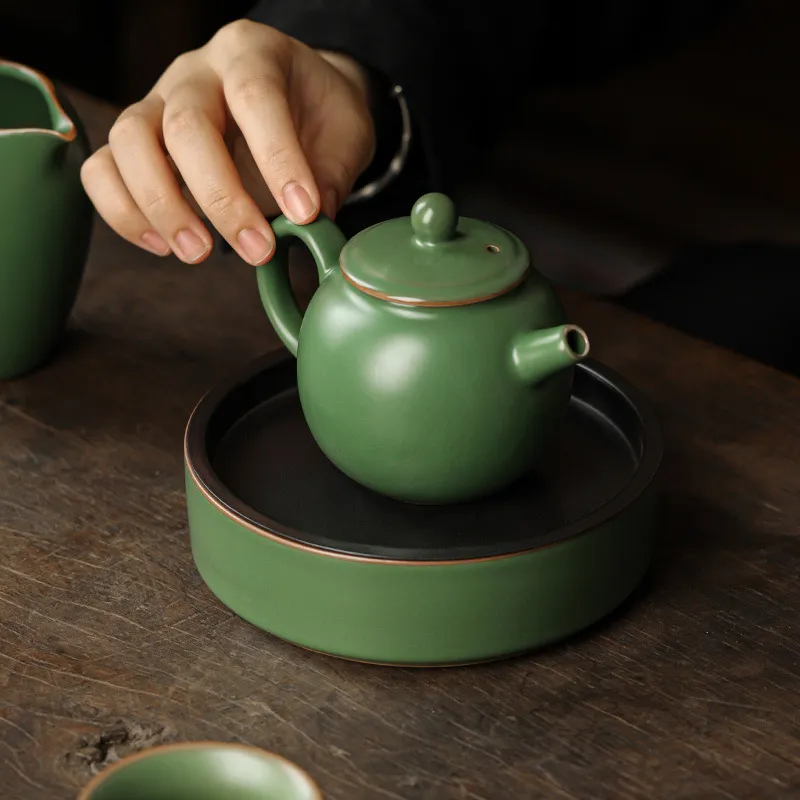 Hand-Painted Teapot Teapot High-End Single Pot Kung Fu Tea Set 14