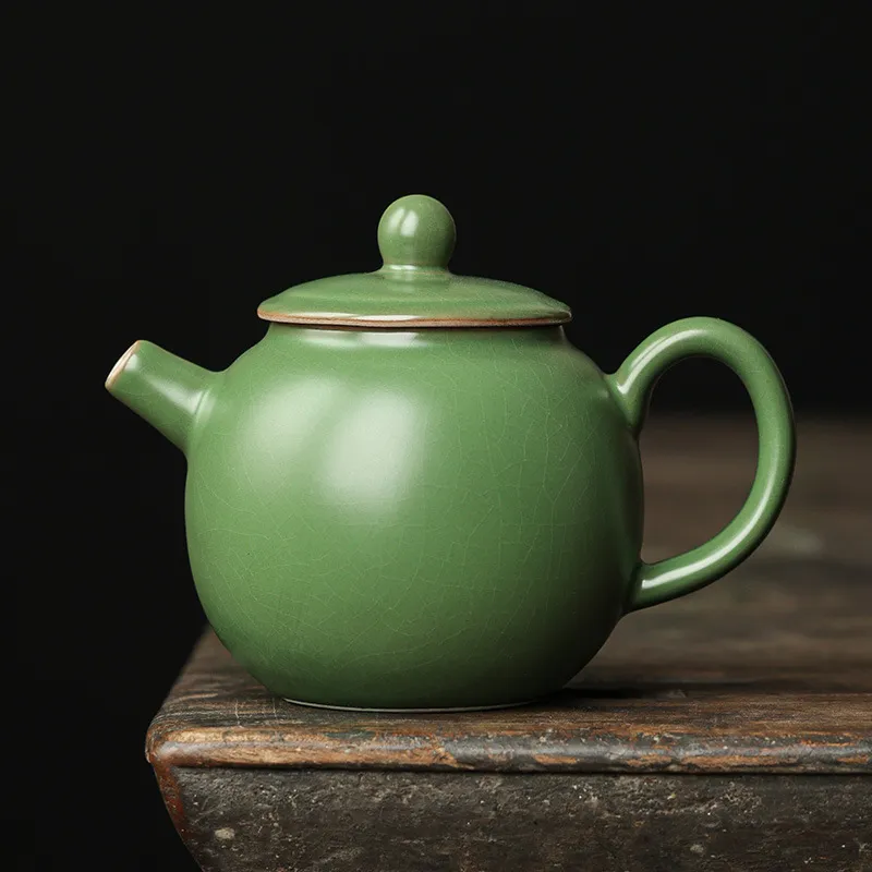 Hand-Painted Teapot Teapot High-End Single Pot Kung Fu Tea Set 14