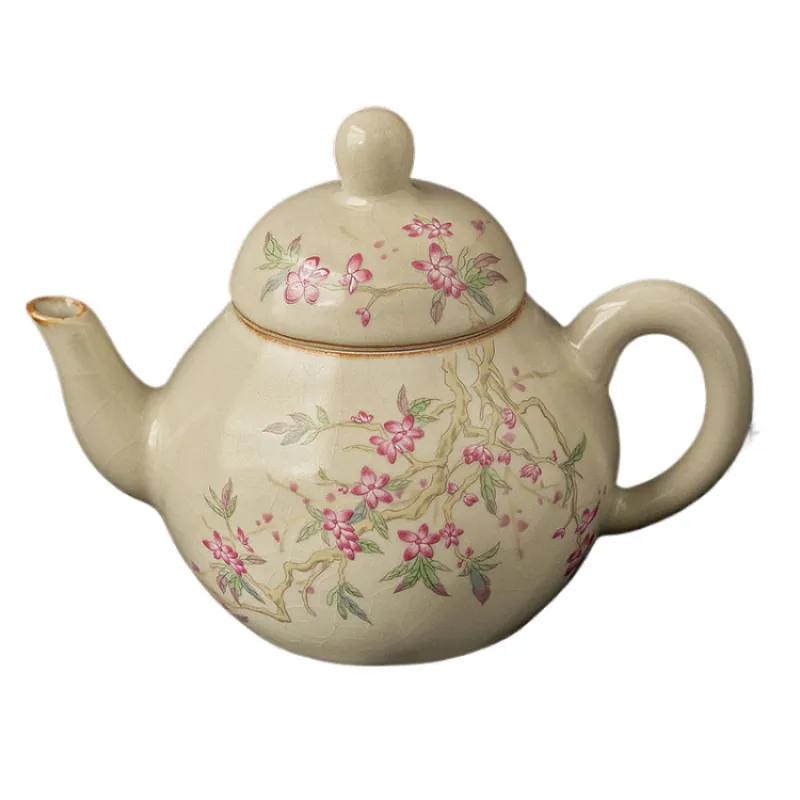 Hand-Painted Teapot Teapot High-End Single Pot Kung Fu Tea Set 15