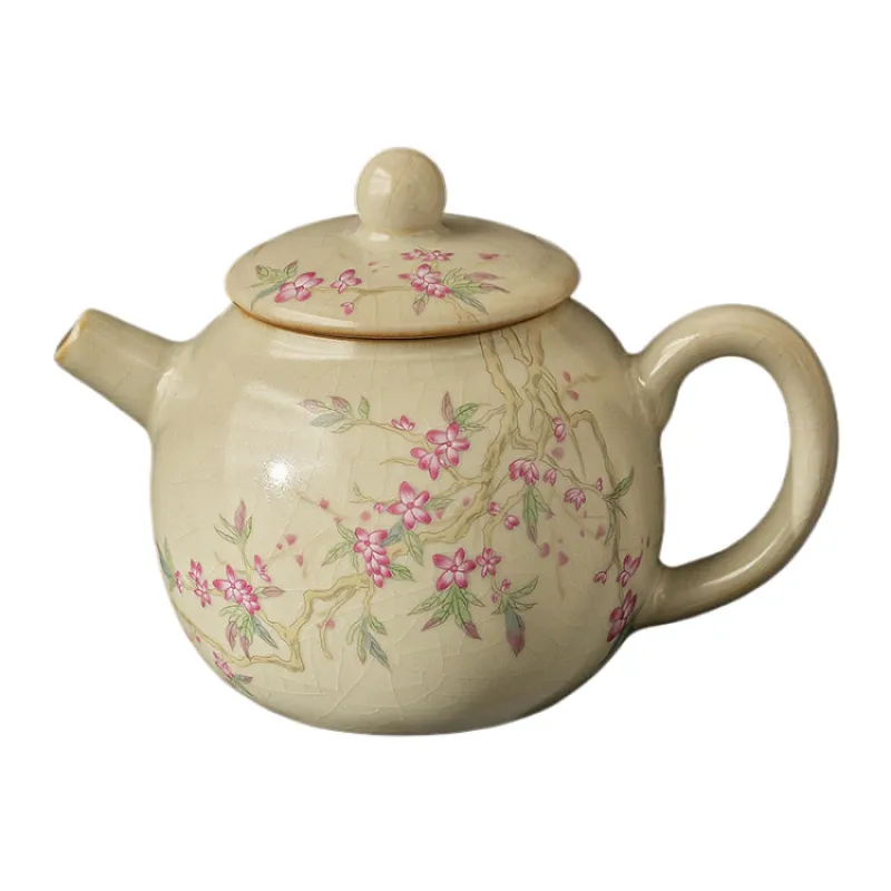 Hand-Painted Teapot Teapot High-End Single Pot Kung Fu Tea Set 16