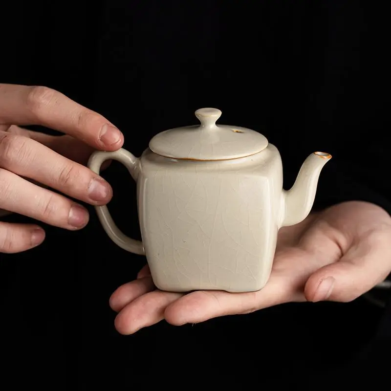 Hand-Painted Teapot Teapot High-End Single Pot Kung Fu Tea Set 17