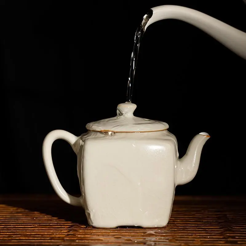 Hand-Painted Teapot Teapot High-End Single Pot Kung Fu Tea Set 17