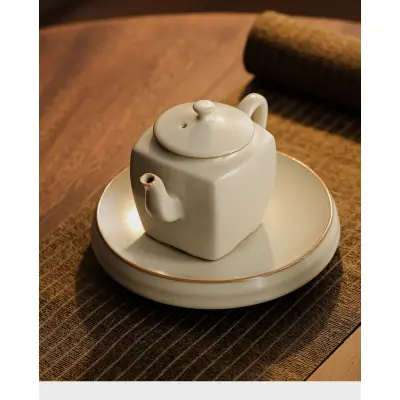 Hand-Painted Teapot Teapot High-End Single Pot Kung Fu Tea Set 17 02