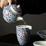 Hand-Painted Teapot Teapot High-End Single Pot Kung Fu Tea Set 19