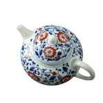 Hand-Painted Teapot Teapot High-End Single Pot Kung Fu Tea Set 19