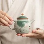 Hand-Painted Teapot Teapot High-End Single Pot Kung Fu Tea Set 1