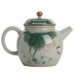Hand-Painted Teapot Teapot High-End Single Pot Kung Fu Tea Set 1
