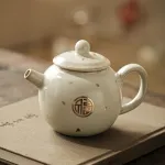 Hand-Painted Teapot Teapot High-End Single Pot Kung Fu Tea Set 2
